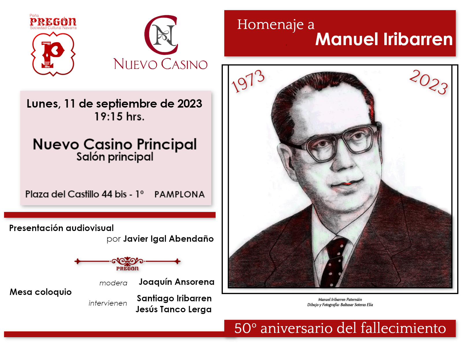 Homenaje a Manuel Iribarren